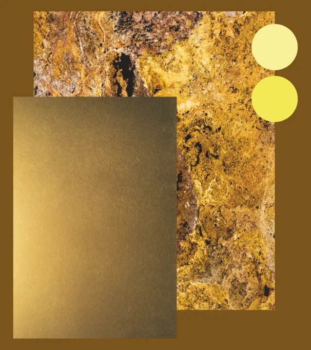 Palette dorée