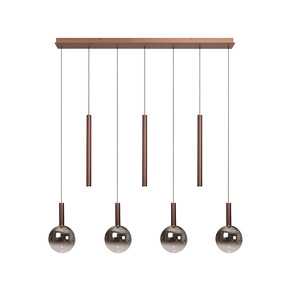 Suspension JASMINE,
finition cuivre, 549 €